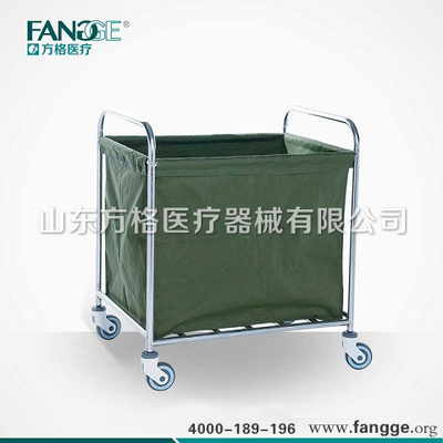 不銹鋼污衣袋車 方格牌不銹鋼污衣袋車 專業廠家生產污衣袋車圖片|不銹鋼污衣袋車 方格牌不銹鋼污衣袋車 專業廠家生產污衣袋車產品圖片由山東方格醫療器械 公司生產提供-